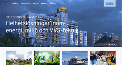Desktop Screenshot of imek-vvs.se